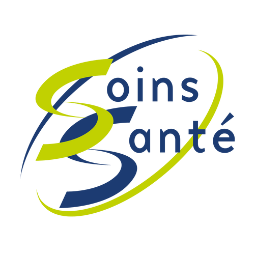 Logo de l’Association SOINS ET SANTÉ, partenaire ACTIMAD dans le cadre du SPASAD pour les soins et l’accompagnement à domicile.